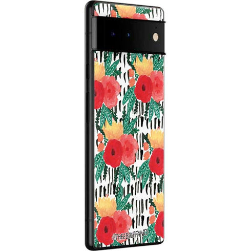 Bouffants and Broken Hearts Bouquets Print 3 Google Pixel 6 Pro Skin